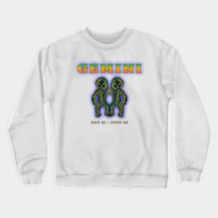 Gemini 2b Prussian Crewneck Sweatshirt